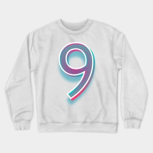 Float 9 pink teal Crewneck Sweatshirt